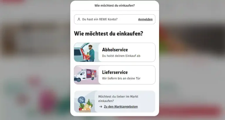 REWE trgovina Njemačka