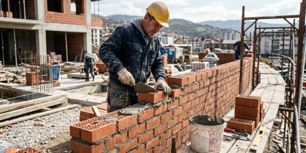 Posao za poziciju majstor zidar u Njemačkoj
