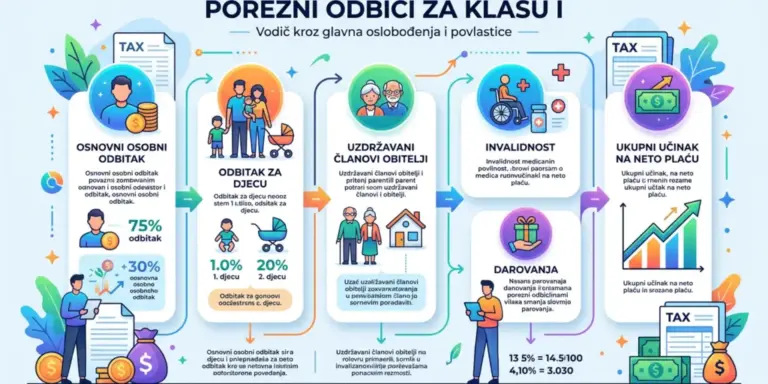 porezni odbici za klasu I