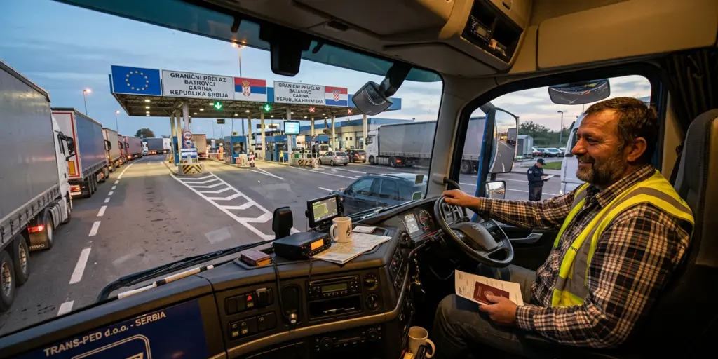 Profesionalni vozač kamiona u Njemačkoj